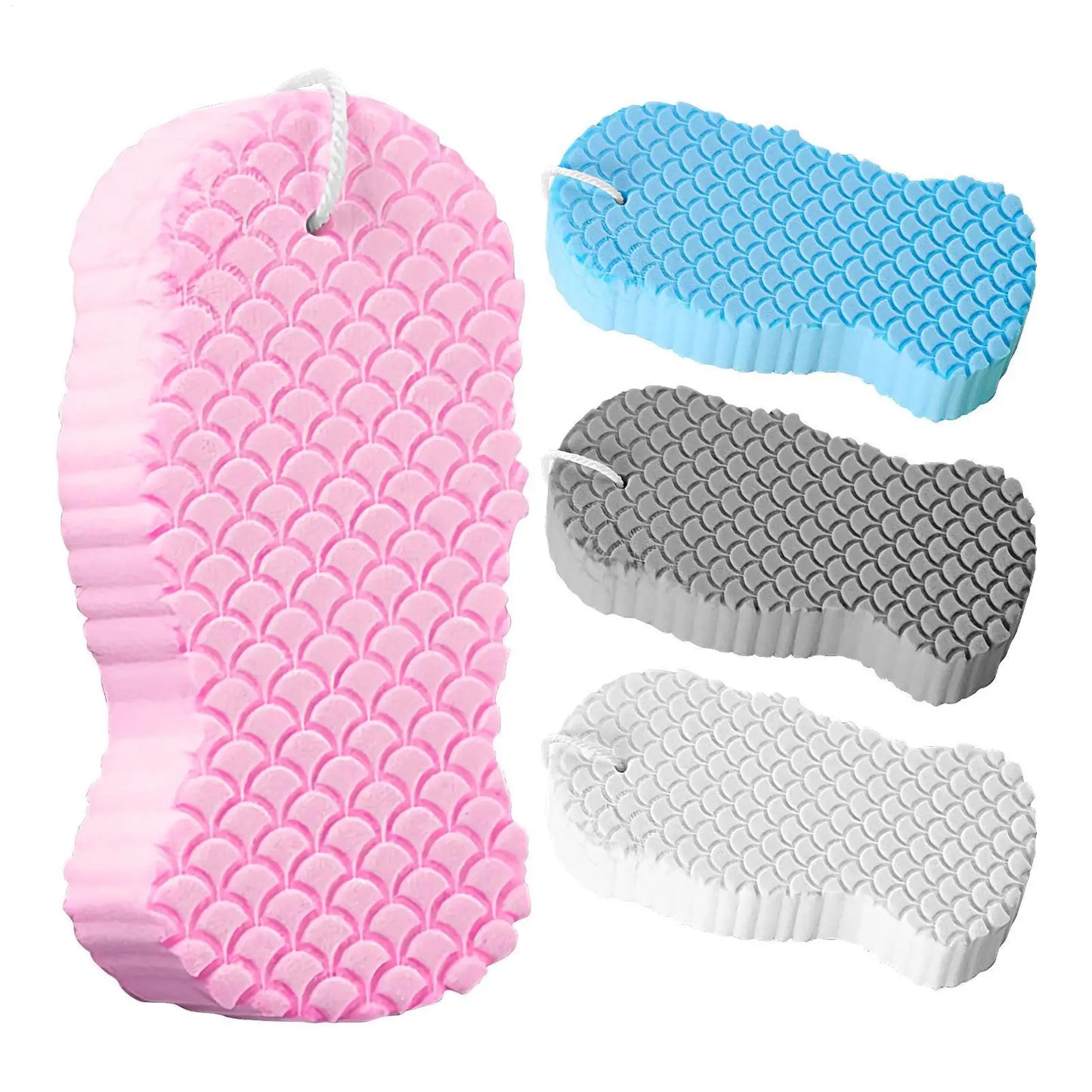 Bath Sponge Exfoliating Bath Scrubbing Sponges