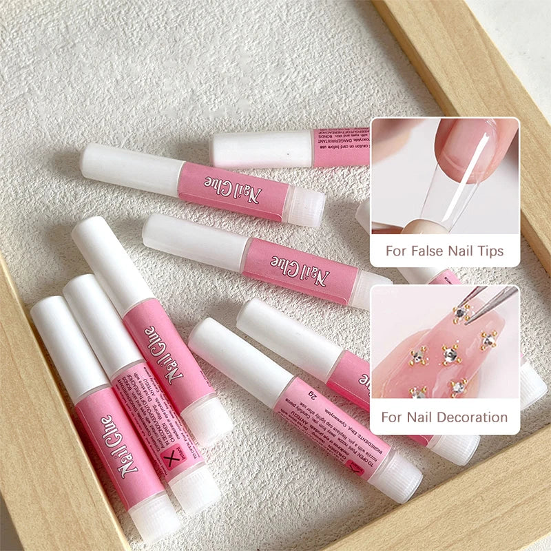 Super Strong Nail Glue Set For False Nail