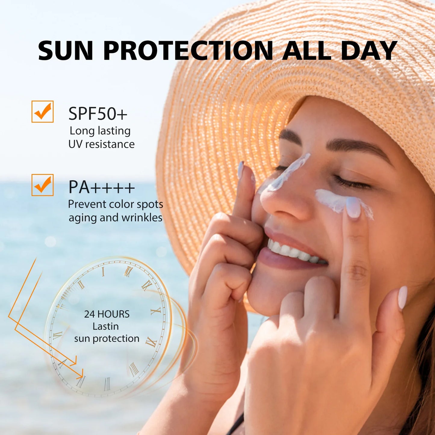 Facial Body Sunscreen Whitening Sun Cream