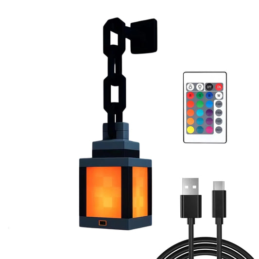 Pixelated Lantern Nigh Lamp