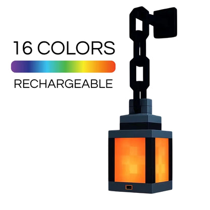 Pixelated Lantern Nigh Lamp