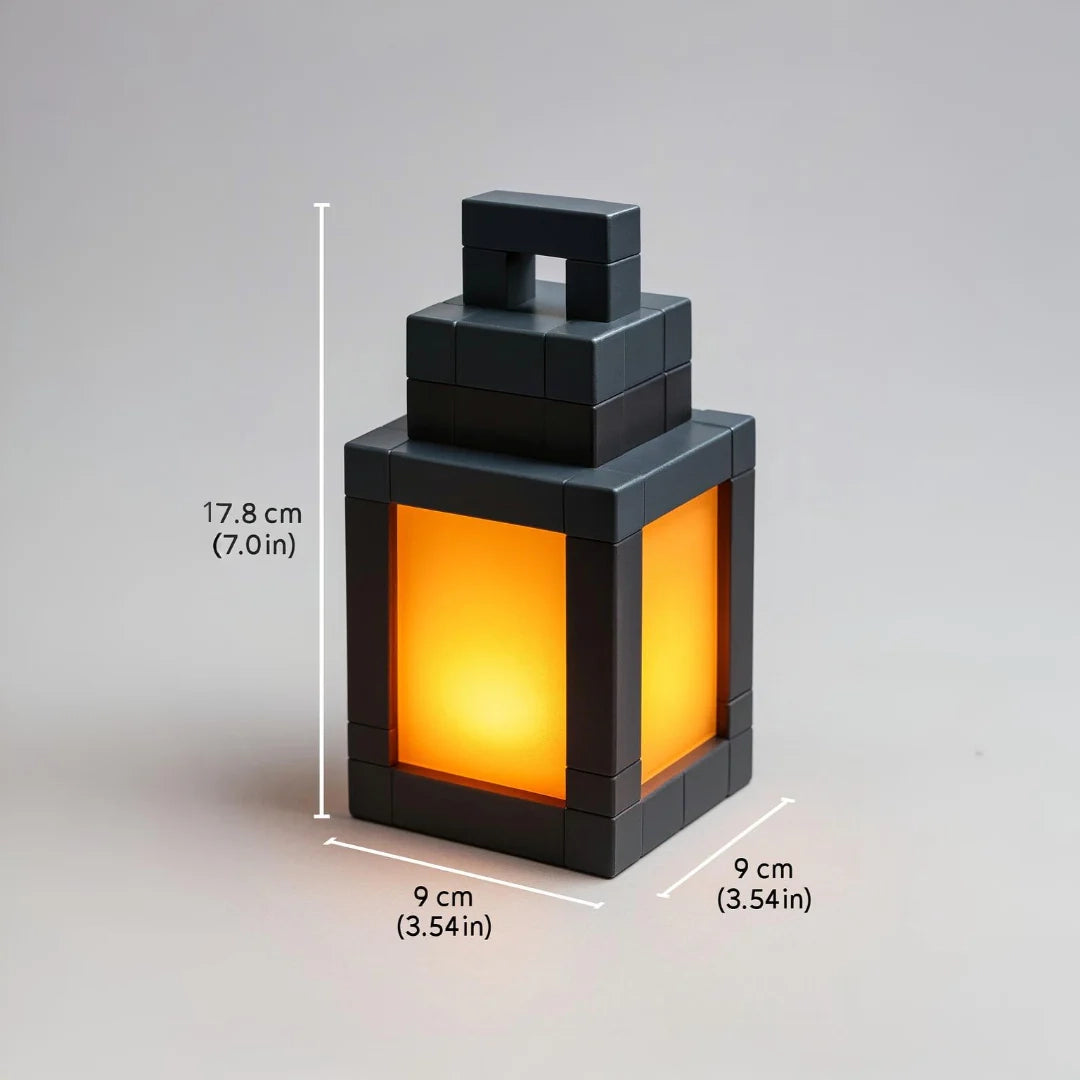 Pixelated Lantern Nigh Lamp