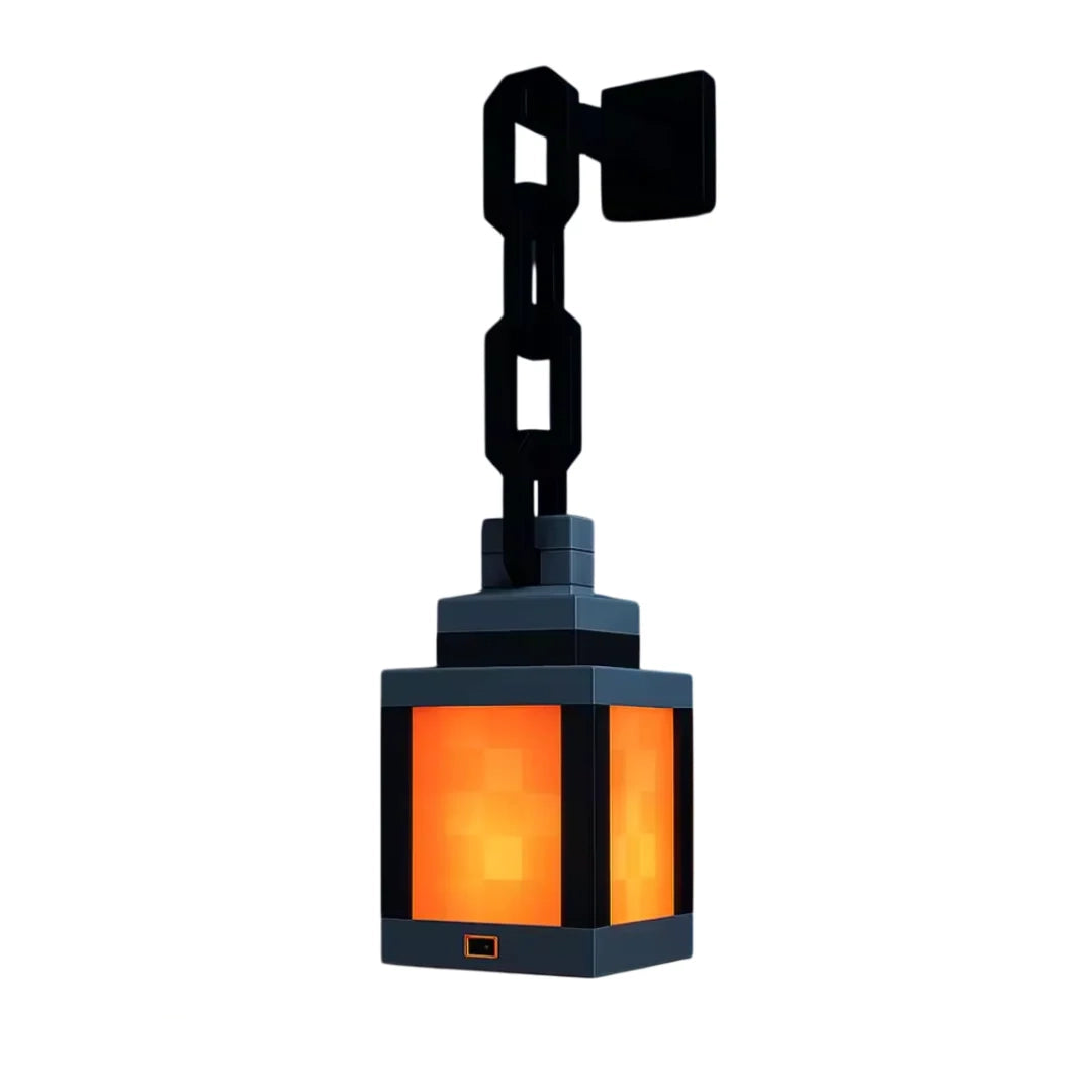 Pixelated Lantern Nigh Lamp