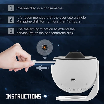 Galaxy Projector Light for Night