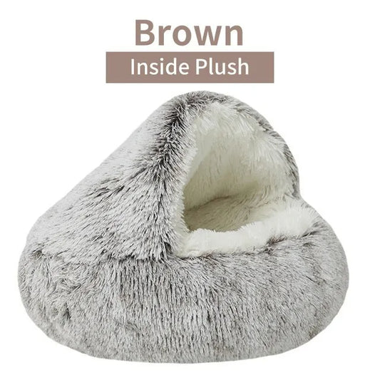 Plush (Soft & Round) Cat Bed
