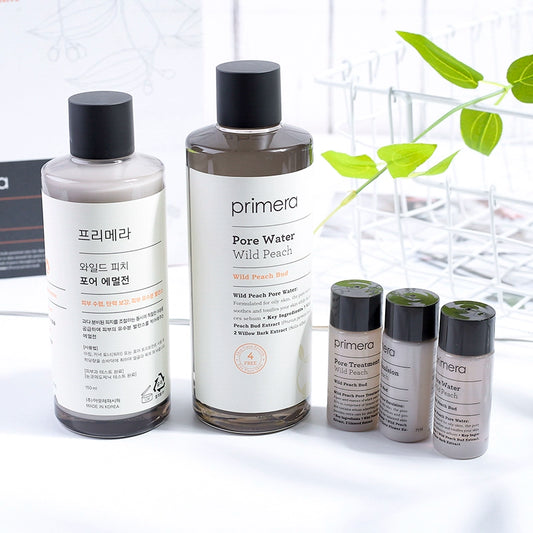 Primera Peach Conditioning Moisturizing Water Milk Set