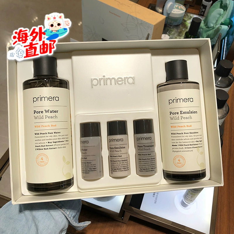 Primera Peach Conditioning Moisturizing Water Milk Set