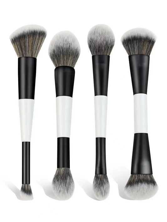 4 Double-Headed Makeup Brushes, Multi-Functional Makeup Brush