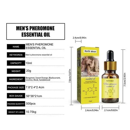 10ml Pheromones Intense Fragrance Essential Oil Perfume for Men
