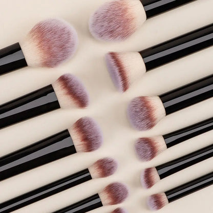 Makeup Brush Set 12 Pcs Everyday Essentials Makeup Brush Set