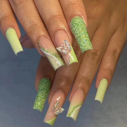24Pcs Artificial Finger Nails