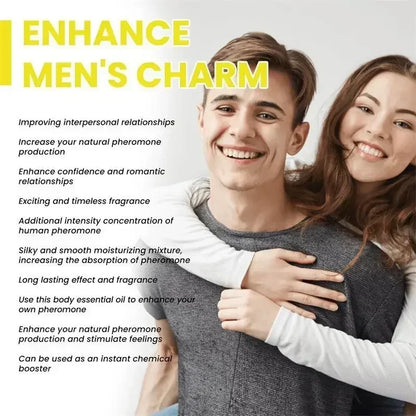 10ml Pheromones Intense Fragrance Essential Oil Perfume for Men