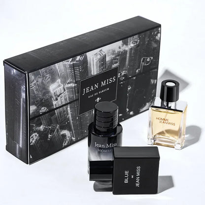 High Quality 90ml Men Perfume Hombre Gift Box 3pcs Set Colognes Scent