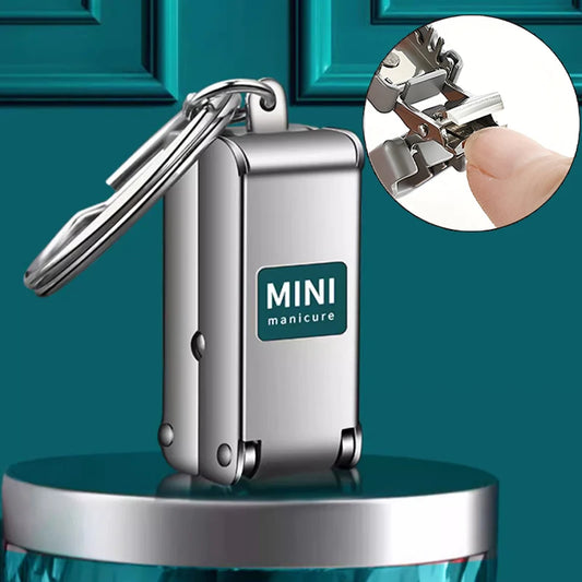 Collapsible Portable Travel Fingernail Nail Scissors