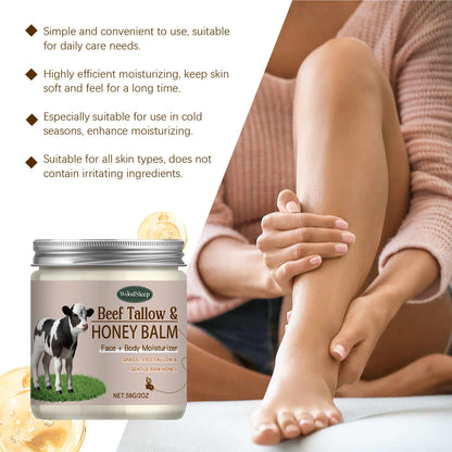Organic Beef Tallow Honey Face Cream