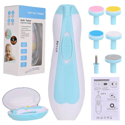 Baby Electric Nail Trimmer Kid Nail Polisher