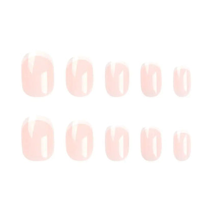 French Simple Style False Nails