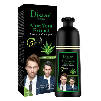 DISAAR 400ML Aloe Vera Brown HAIR SHAMPOO