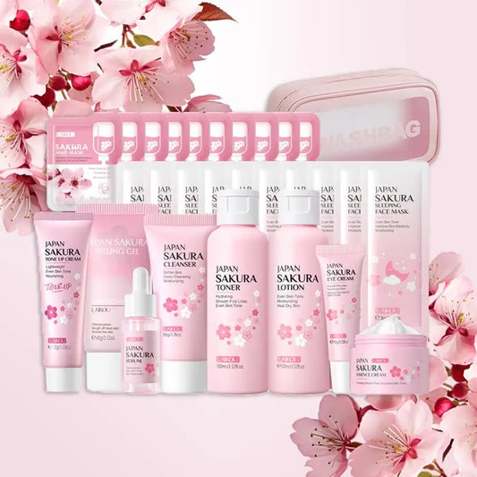 Sakura Skincare Set, 29pcs/set