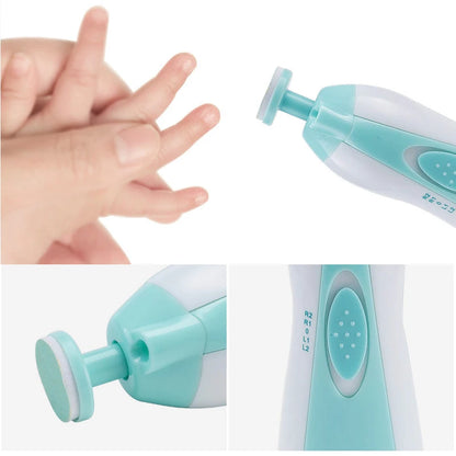 Baby Electric Nail Trimmer Kid Nail Polisher