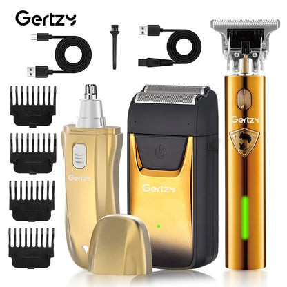 Men's USB electric grooming kit