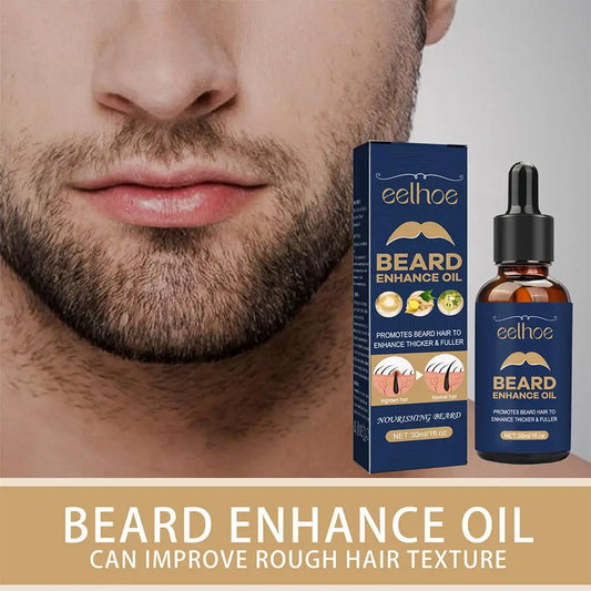 2PCS High-quality Natural Beard Growth Oil