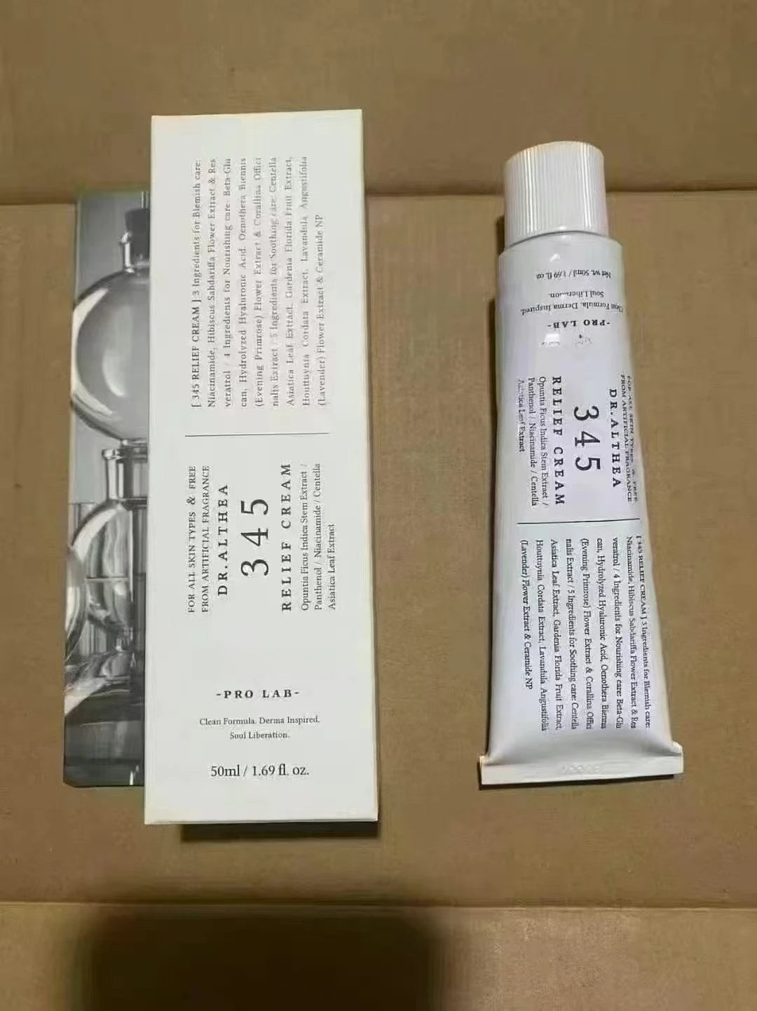 New 345 Soothing Cream