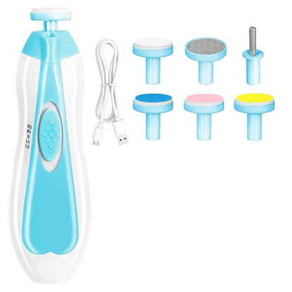 WOTT-Grooming Kit 6 In 1 Electric Baby Nail Clipper