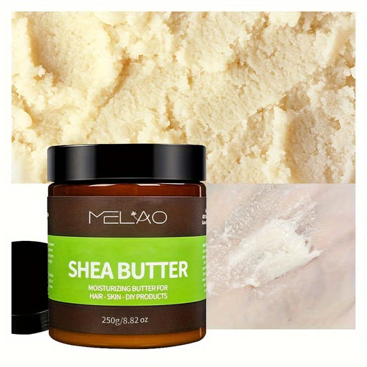 100% Raw & Unrefined MELAO Organic Shea Butter