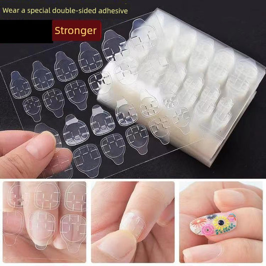 Wear Nail Jelly Glue Nail Beauty Sticker