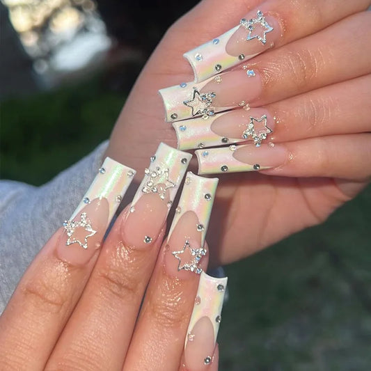 24Pcs Artificial Finger Nails