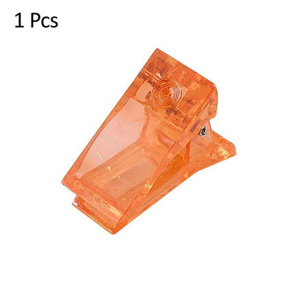 Transparent Crystal Extension Rubber Setting Clip
