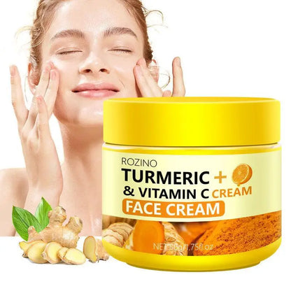 Turmeric Lemon Soap/cleansing pad/Face Cream/Serum Turmeric Series