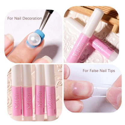 Super Strong Nail Glue Set For False Nail