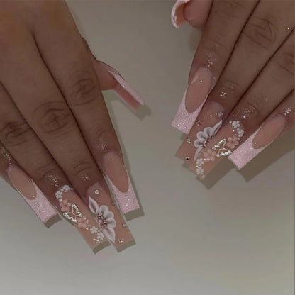24Pcs Artificial Finger Nails