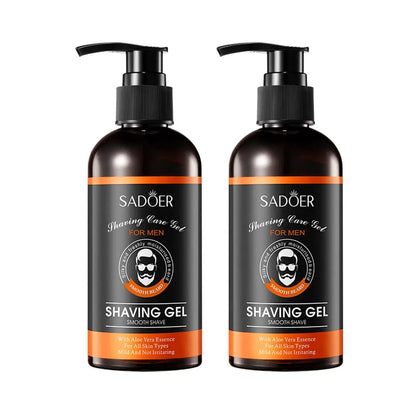 2PCS Men's Shaving Gel Non
