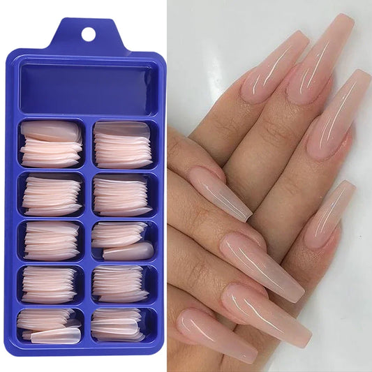Quality Nude Pink Press On Nails