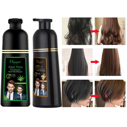 DISAAR 400ML Aloe Vera Brown HAIR SHAMPOO