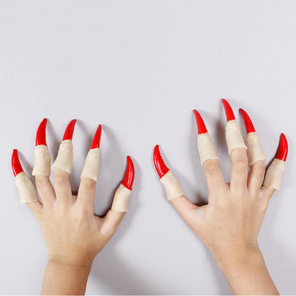 10 Pieces Witch Fingers False Witch Nails