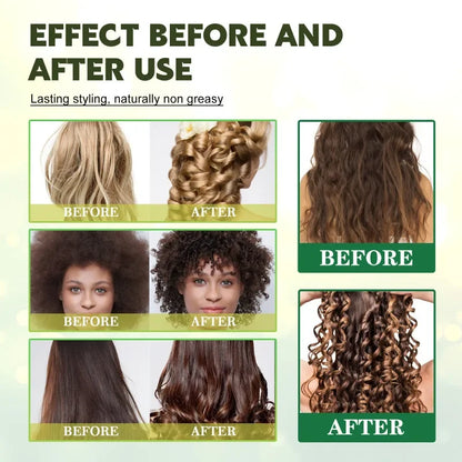 60ml Hair Sculpting Mousse Professional Curly Hair Styling Cream