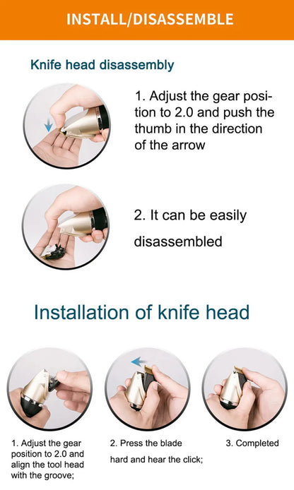 Haircut Trimmer Shaver Set Pets Fader