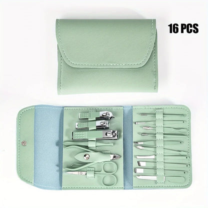 16pcs Professional Nail Clippers