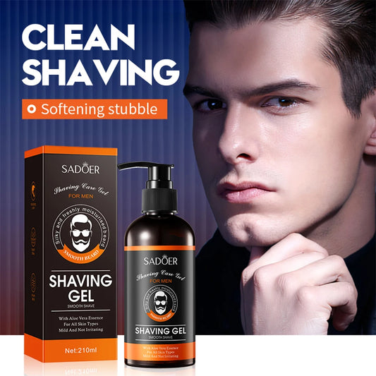 2PCS Men's Shaving Gel Non