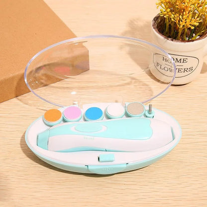 Baby Electric Nail Trimmer Kid Nail Polisher