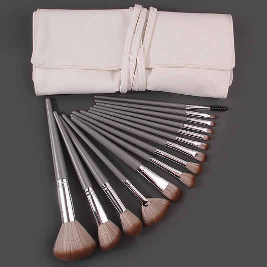 14PCS PU makeup packaging beginner makeup brush set