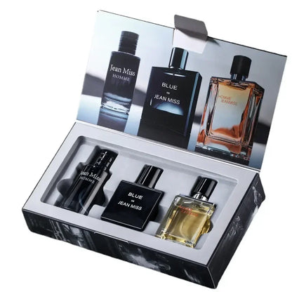High Quality 90ml Men Perfume Hombre Gift Box 3pcs Set Colognes Scent