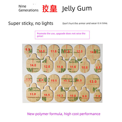 Wear Nail Jelly Glue Nail Beauty Sticker