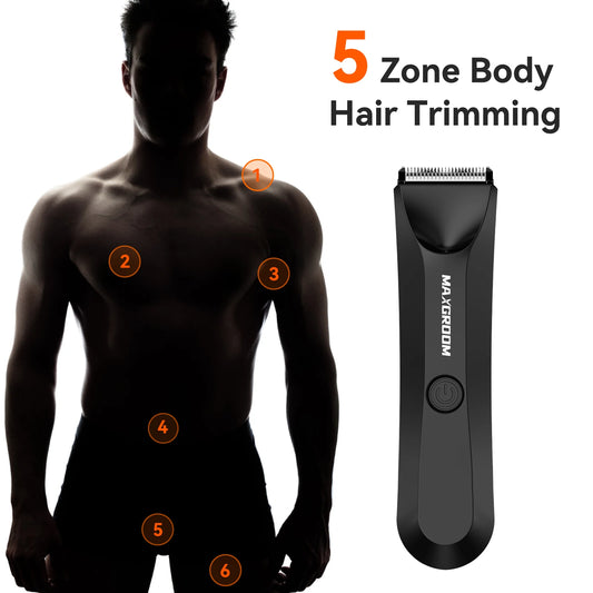 MAXGROOM Body Hair Trimmer Shaver for Men