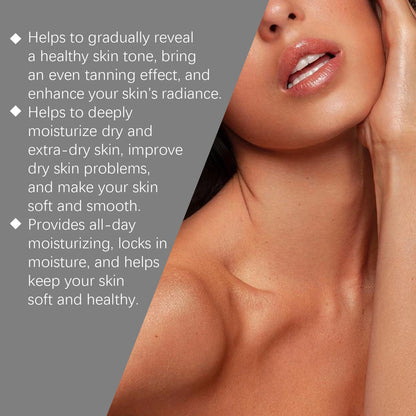 Tanning Lotion Face Body Self Tanner Sunless Browning Streak