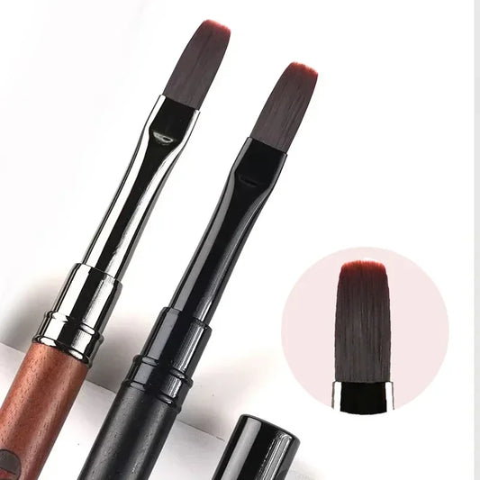 Wood Gel Painting Brush Nail Art